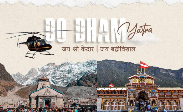 Read more about the article Do Dham Yatra by helicopter A blend of convenience and spirituality